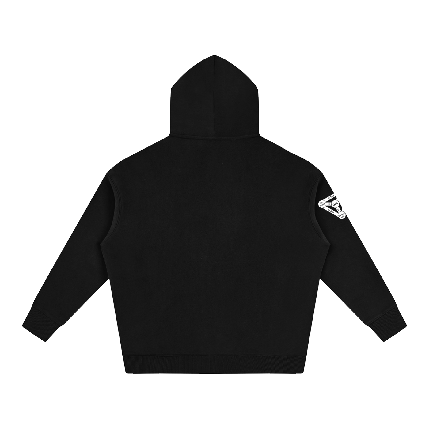 HES REAL Oversize Fleeced Hoodie