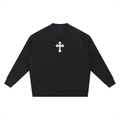 HES REAL Knitted Round Neck Oversize Sweatshirt