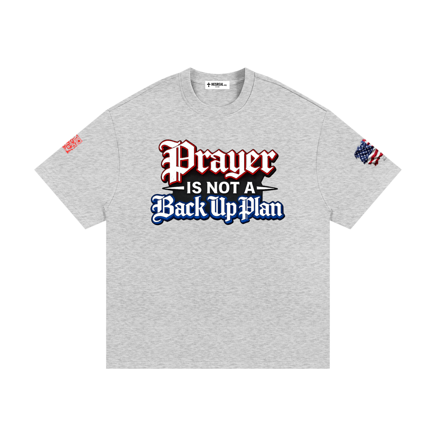 HESREAL "BattlePlan" Heavyweight Cotton T-Shirt