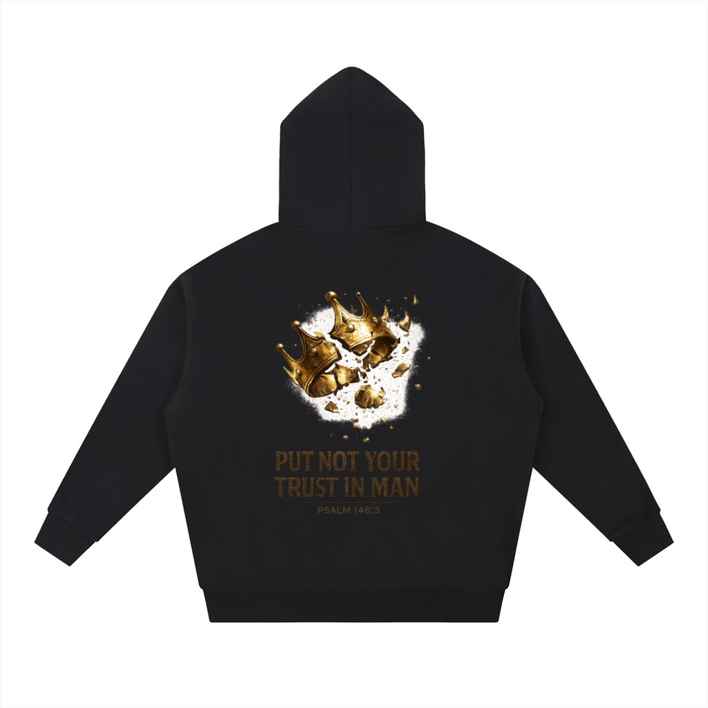 HES REAL "Trust in Man" Heavyweight Hoodie