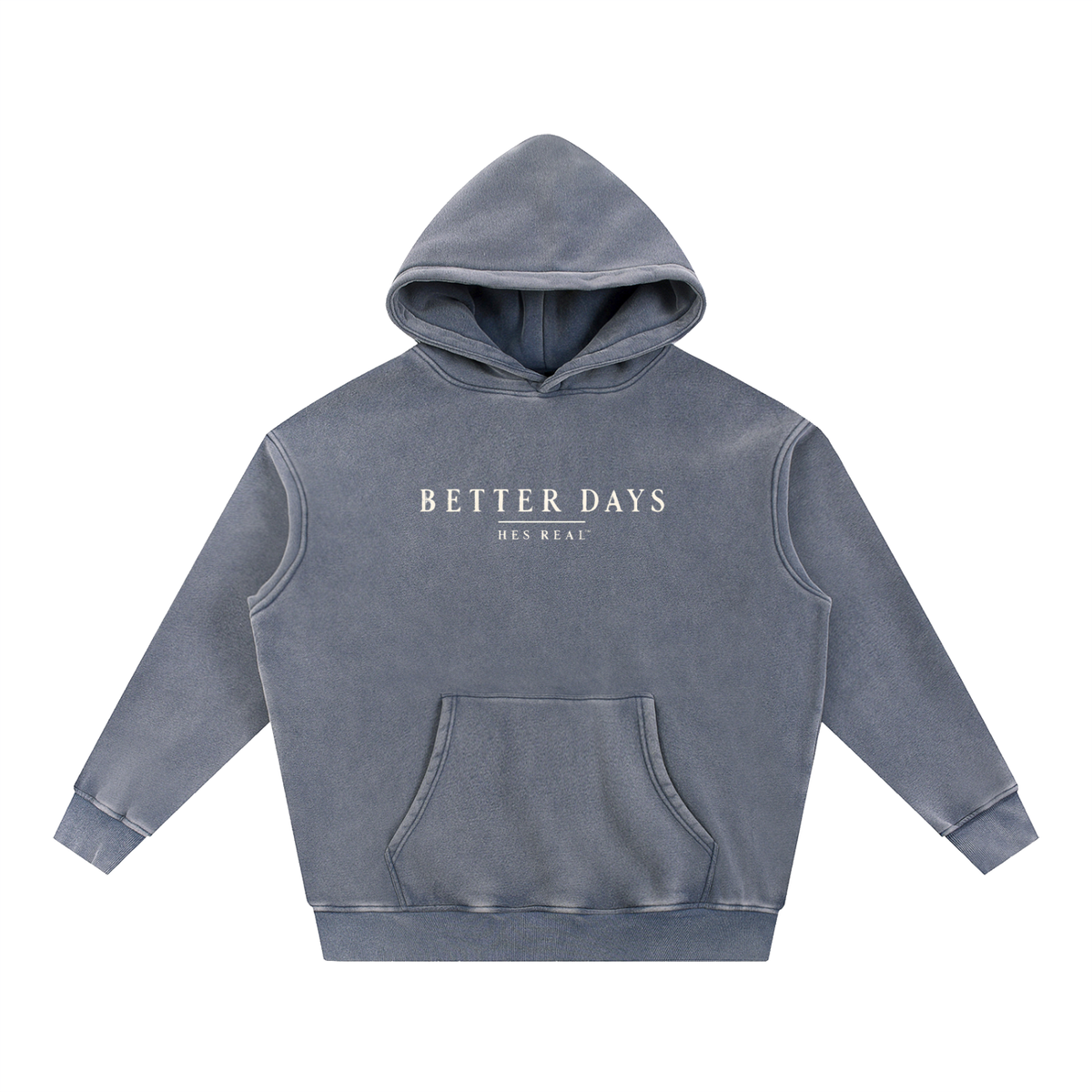 Better Days™ Snow Wash Oversized Hoodie