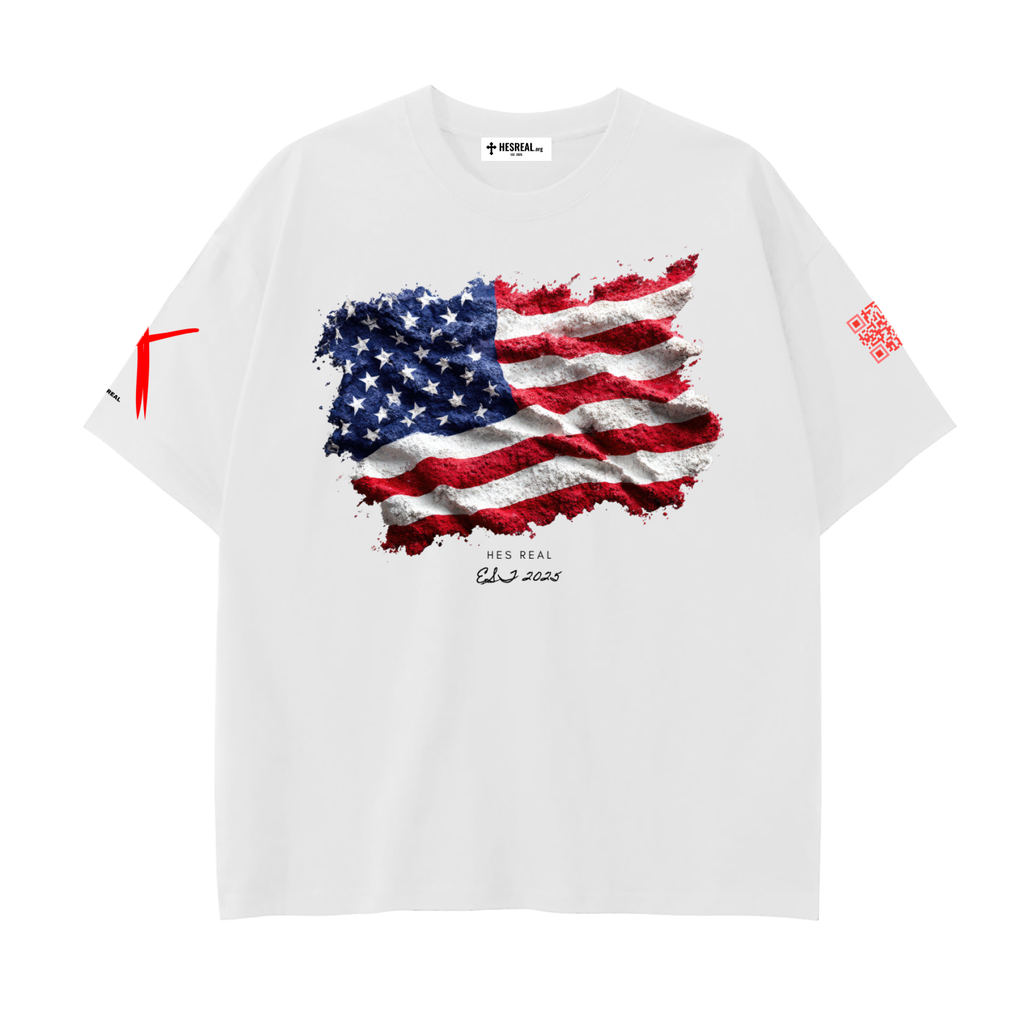HESREAL "REAL America" Cotton T-Shirt