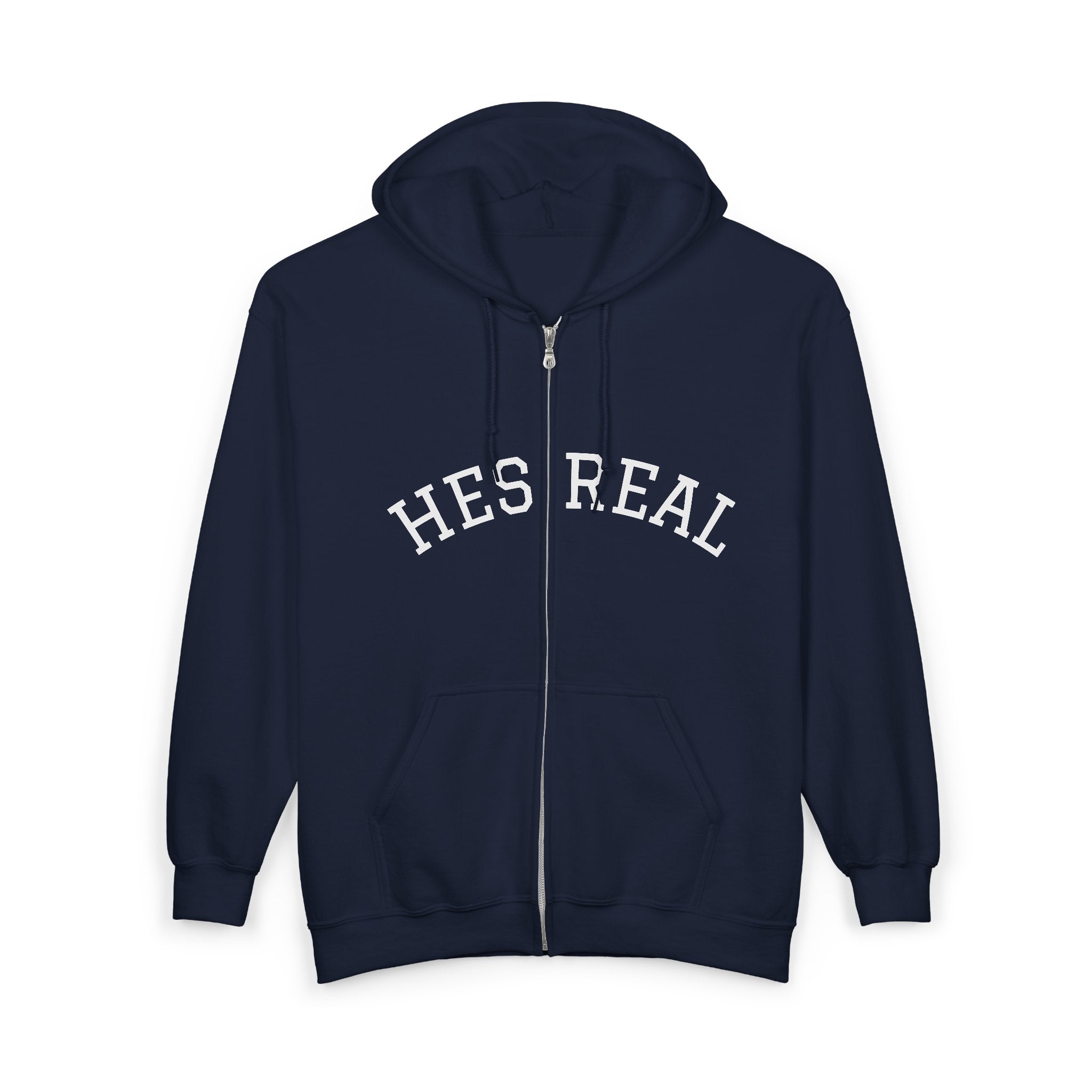 HESREAL Zip-Up Hoodie