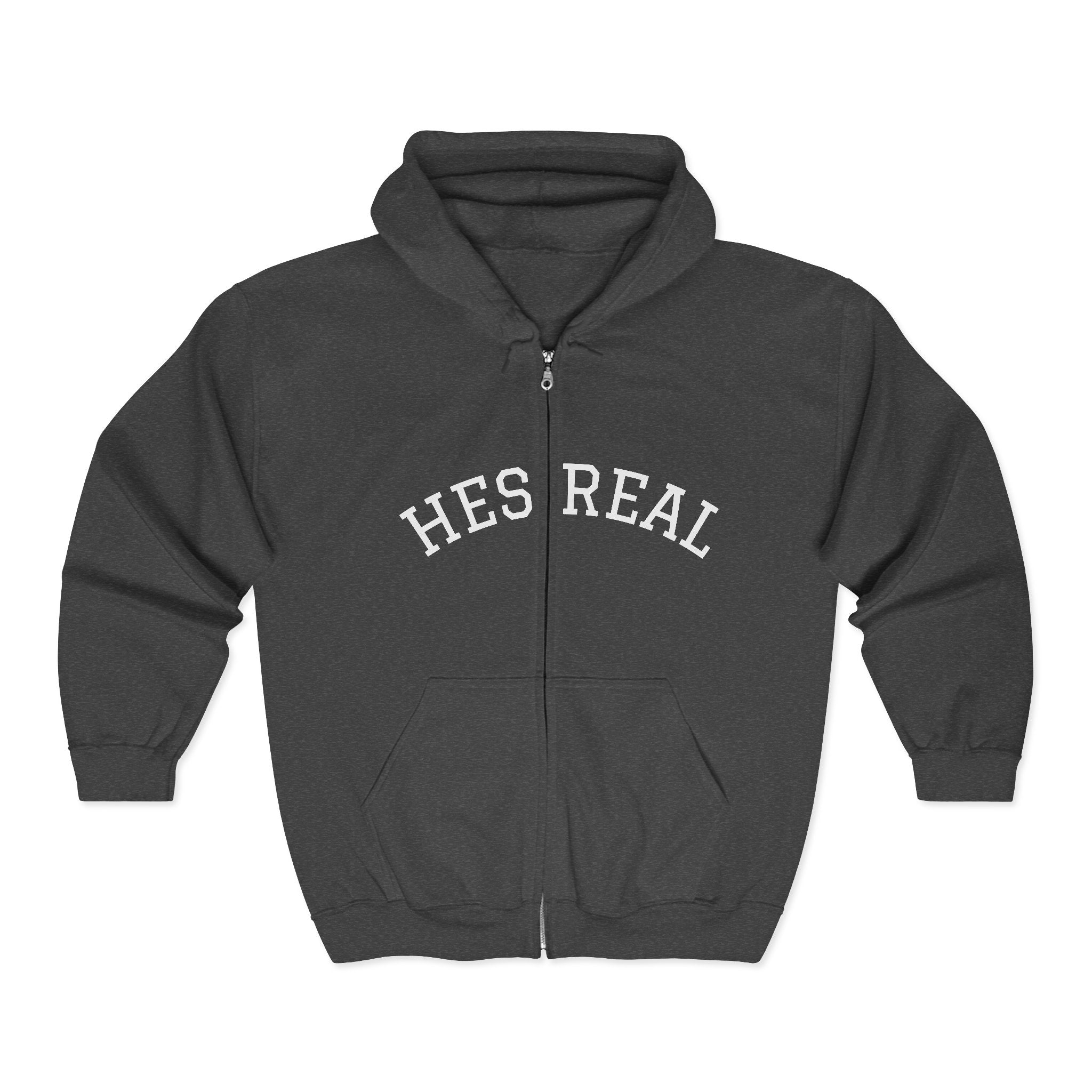 HESREAL Zip-Up Hoodie