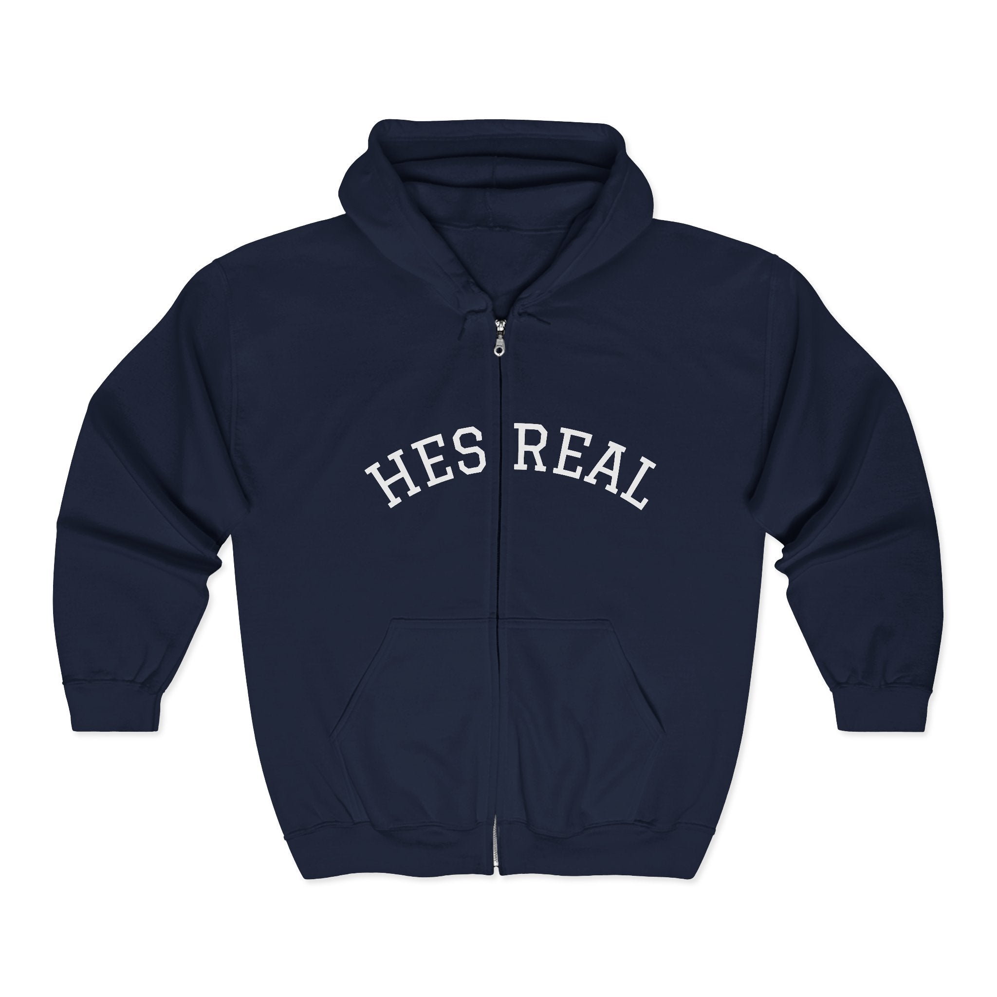 HESREAL Zip-Up Hoodie