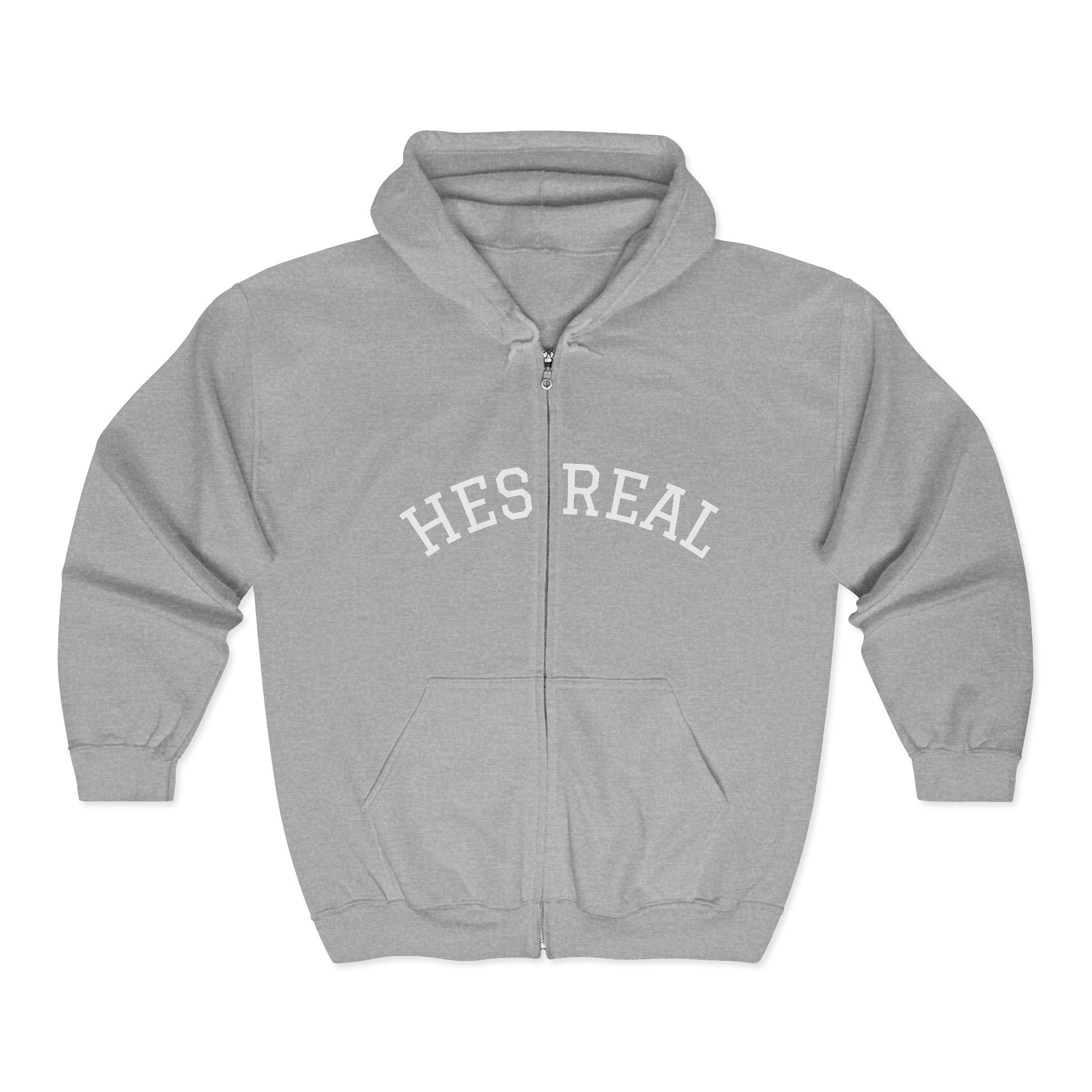 HESREAL Zip-Up Hoodie