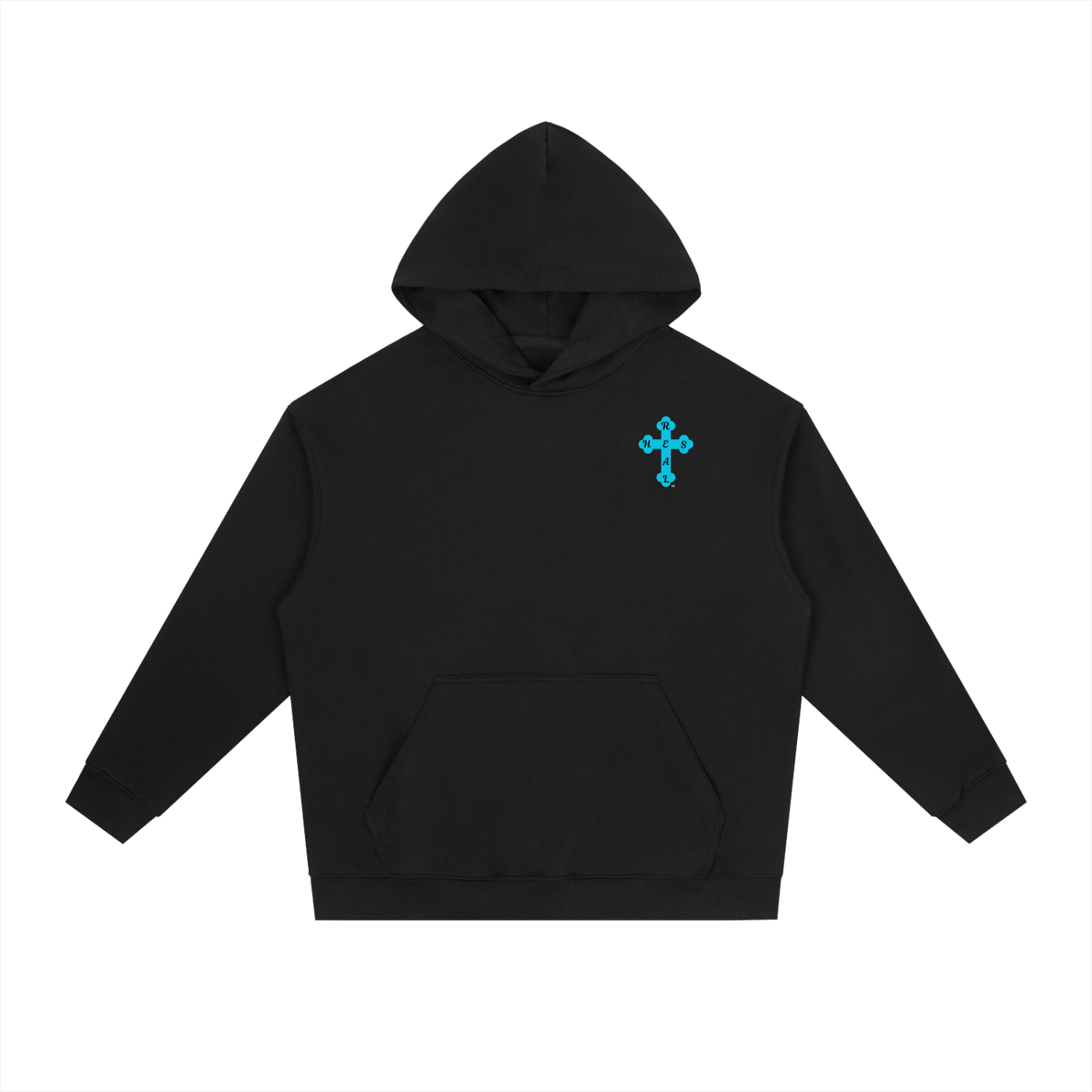 HESREAL "Not Ashamed"  Drop-Shoulder Hoodie