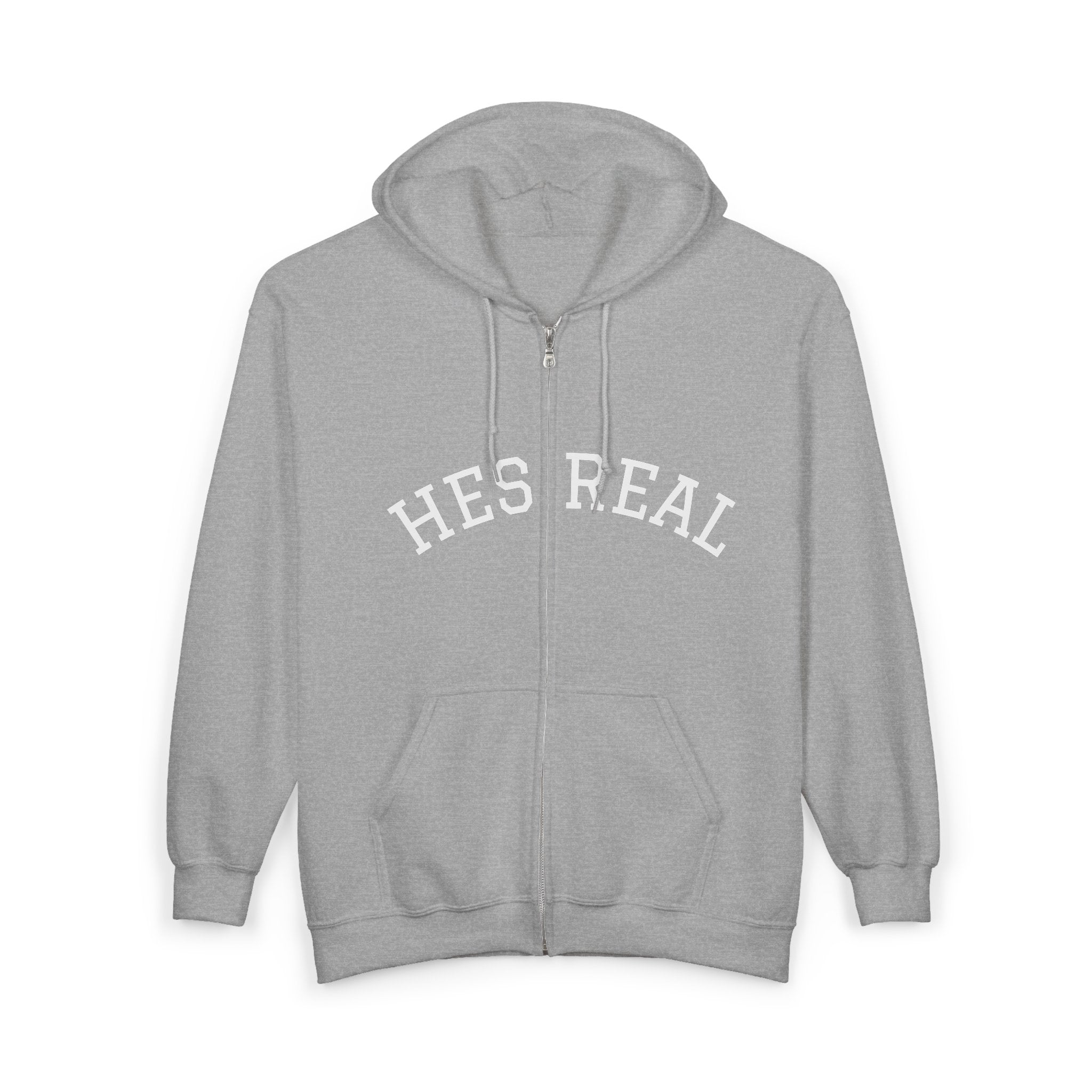 HESREAL Zip-Up Hoodie