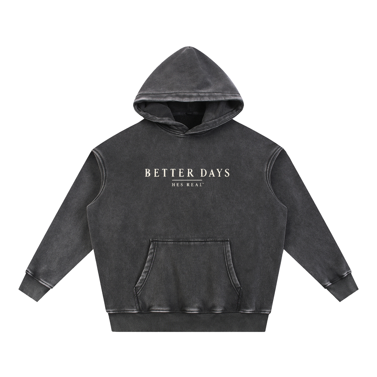 Better Days™ Snow Wash Oversized Hoodie