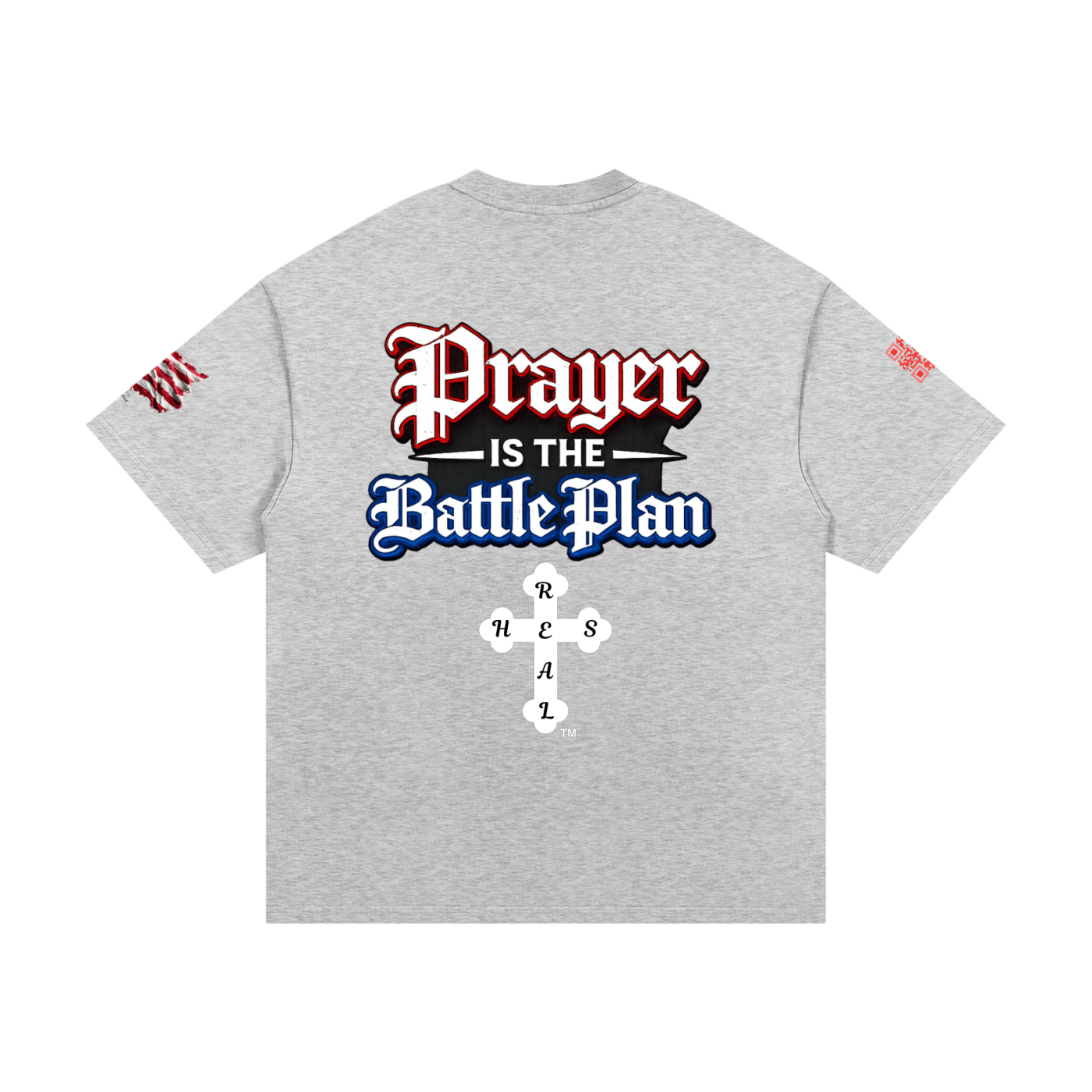 HESREAL "BattlePlan" Heavyweight Cotton T-Shirt