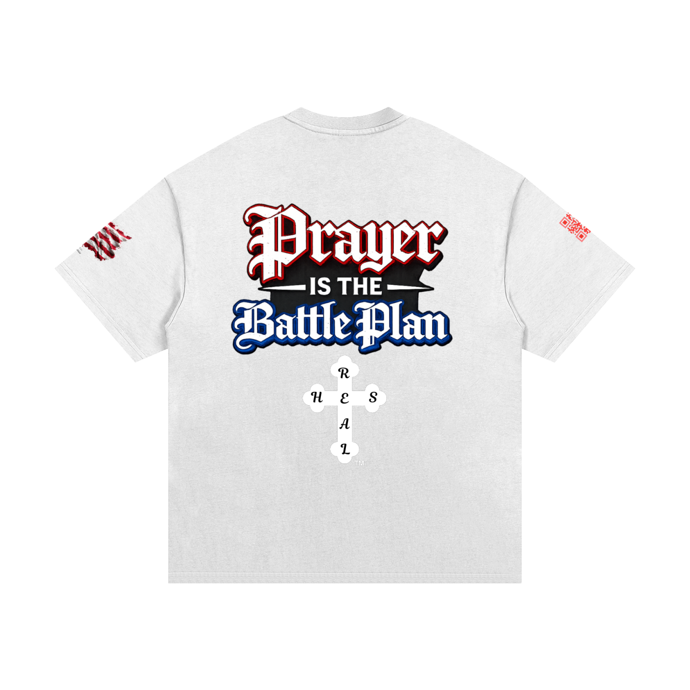 HESREAL "BattlePlan" Heavyweight Cotton T-Shirt