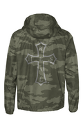HESREAL Forest Camo Windbreaker