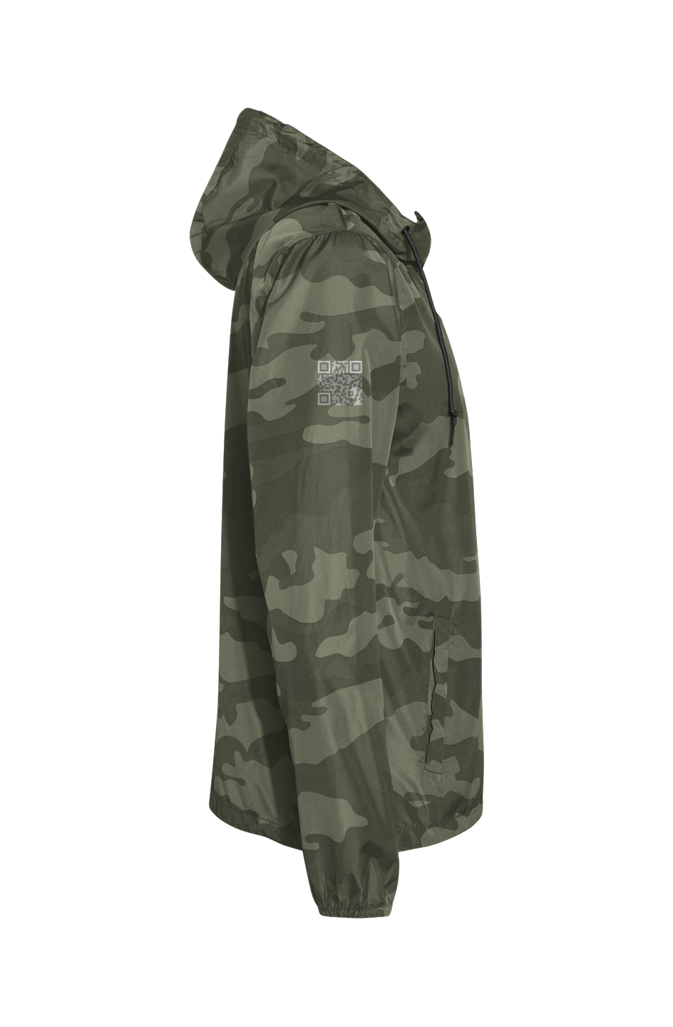 HESREAL Forest Camo Windbreaker