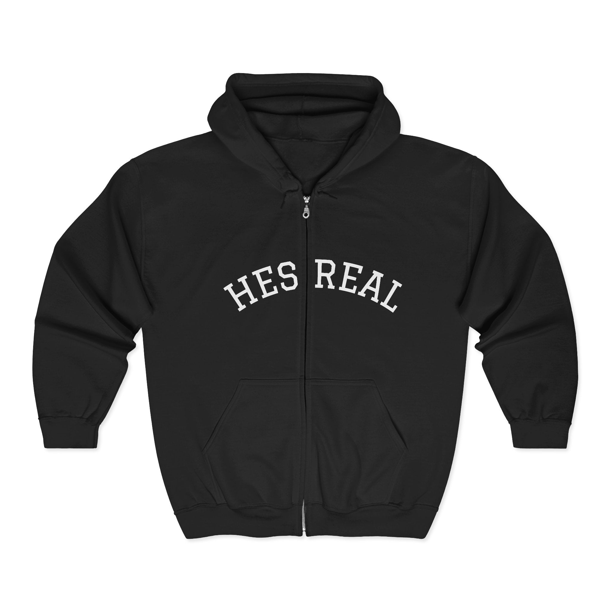 HESREAL Zip-Up Hoodie