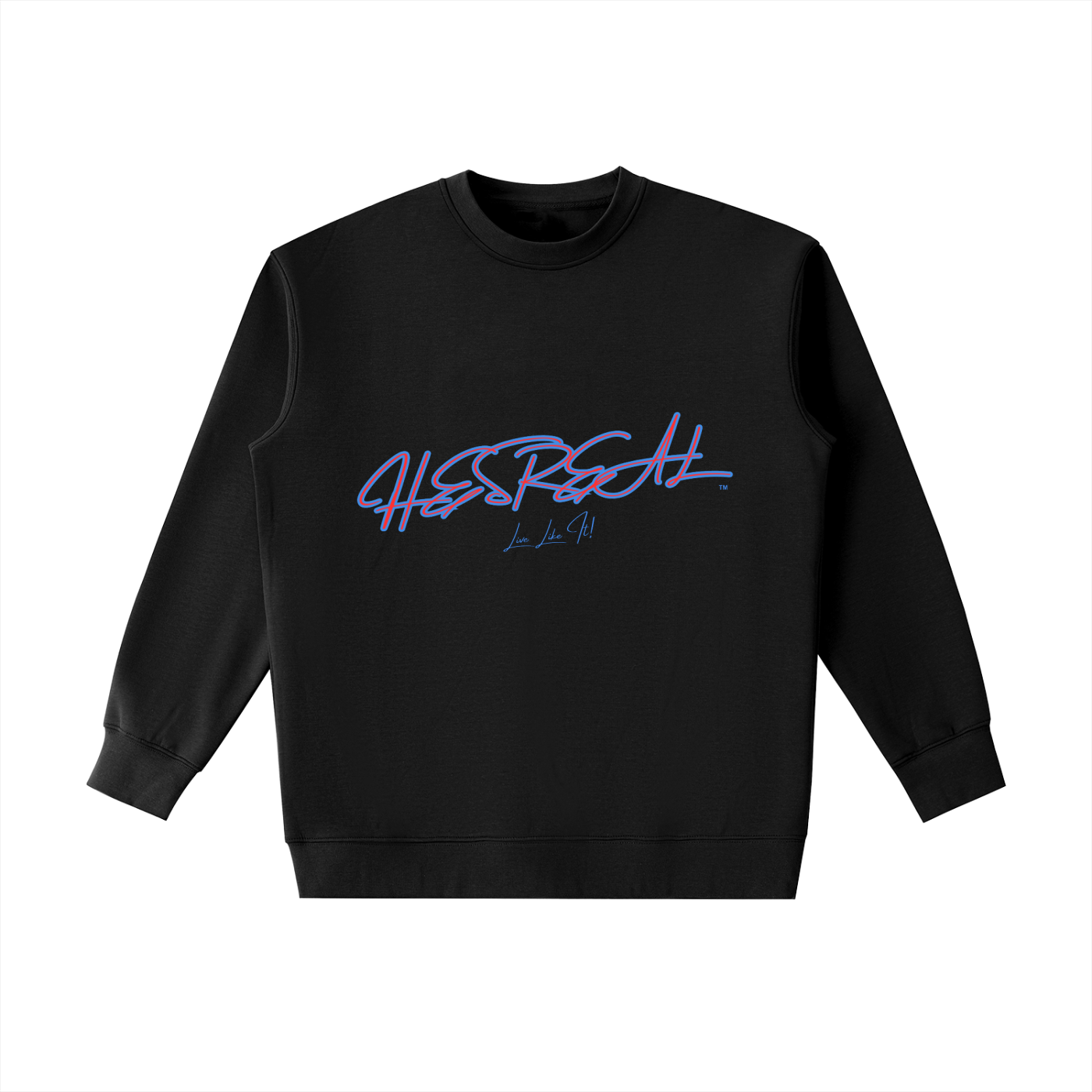 HESREAL Signature Heavyweight Crewneck Sweatshirt