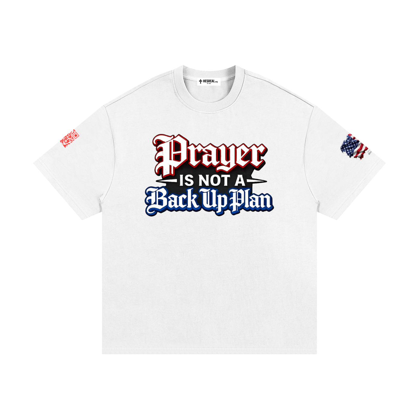 HESREAL "BattlePlan" Heavyweight Cotton T-Shirt