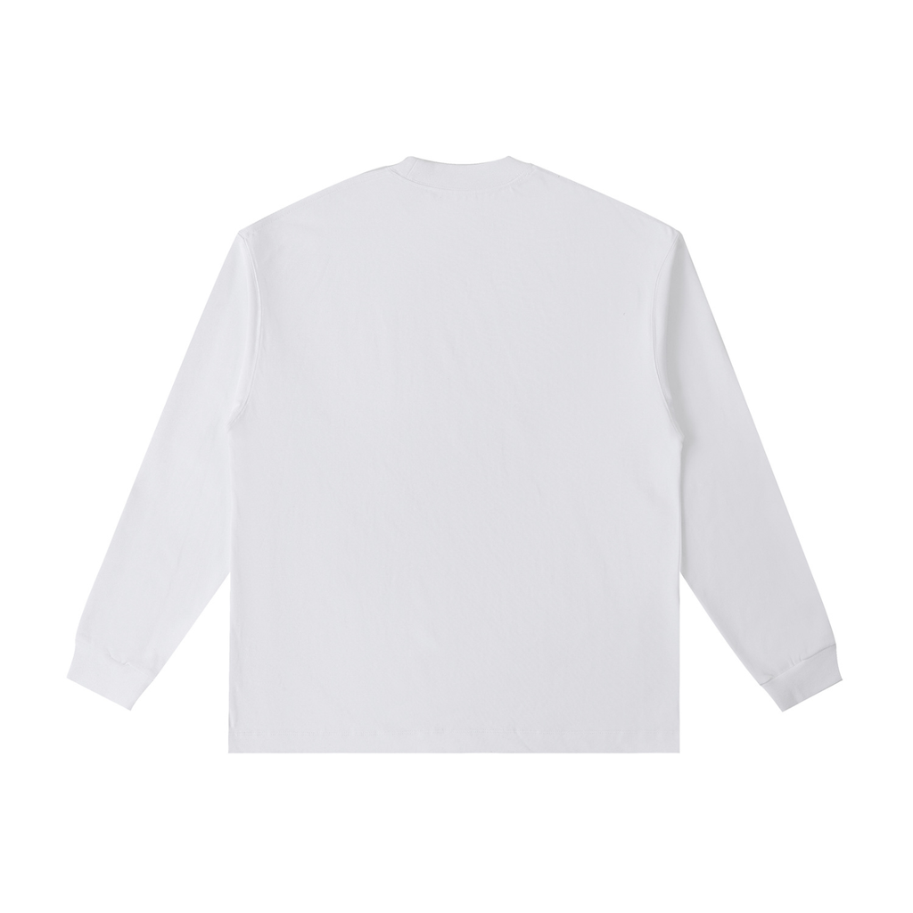 HES REAL Large Cross Cotton Long Sleeve T-Shirt