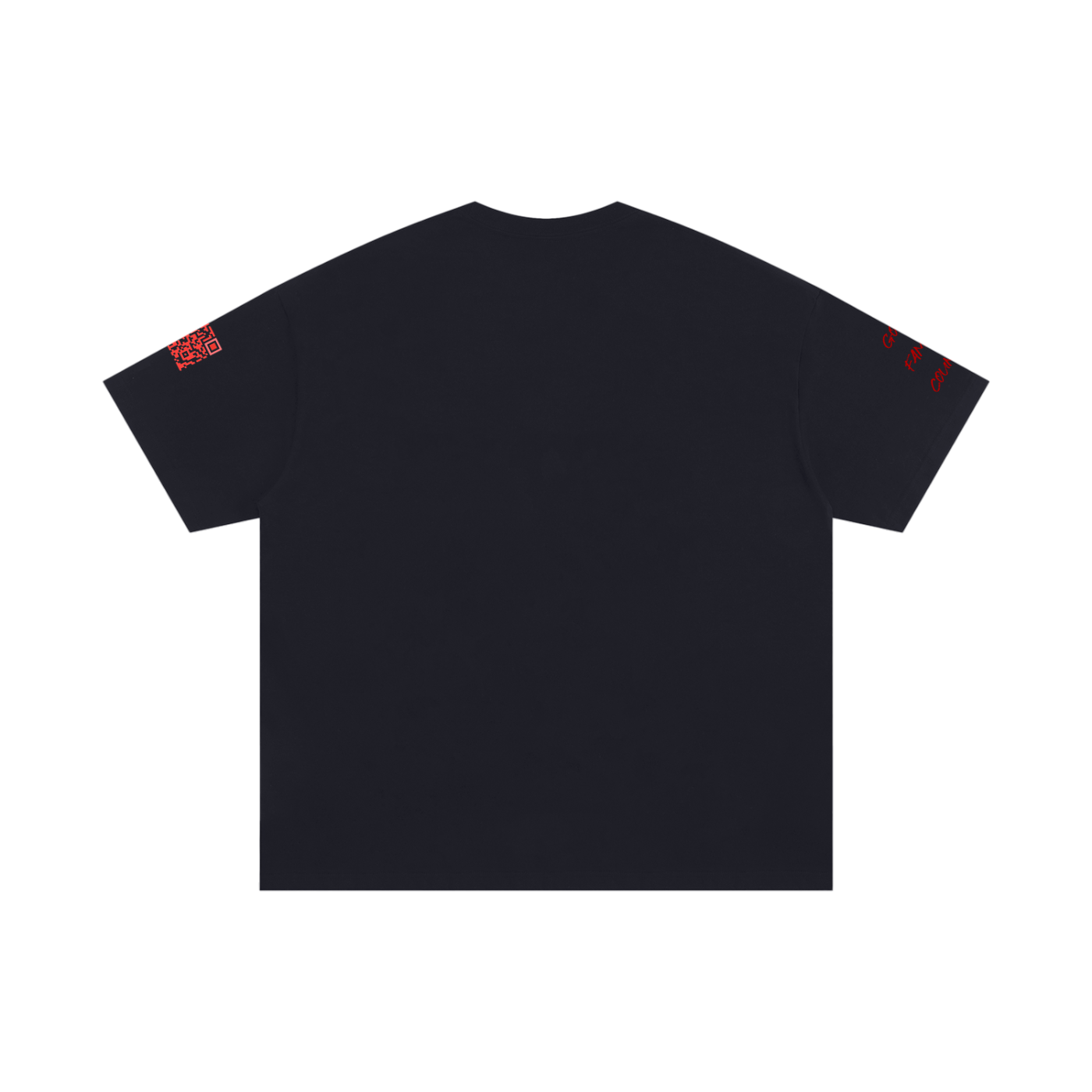 HESREAL "God & Country" Oversized Cotton T-Shirt