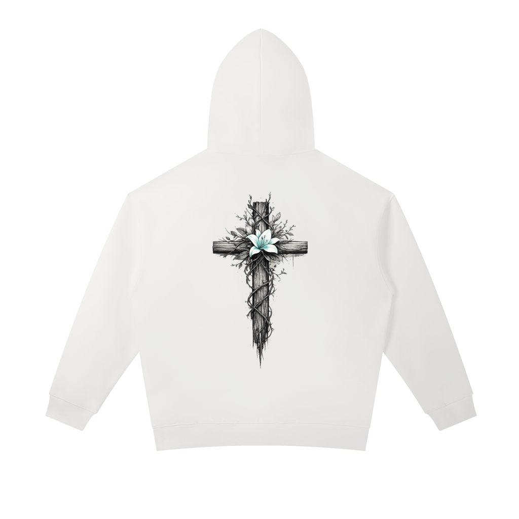 HES REAL/HER "Grace in Bloom" Heavyweight Hoodie