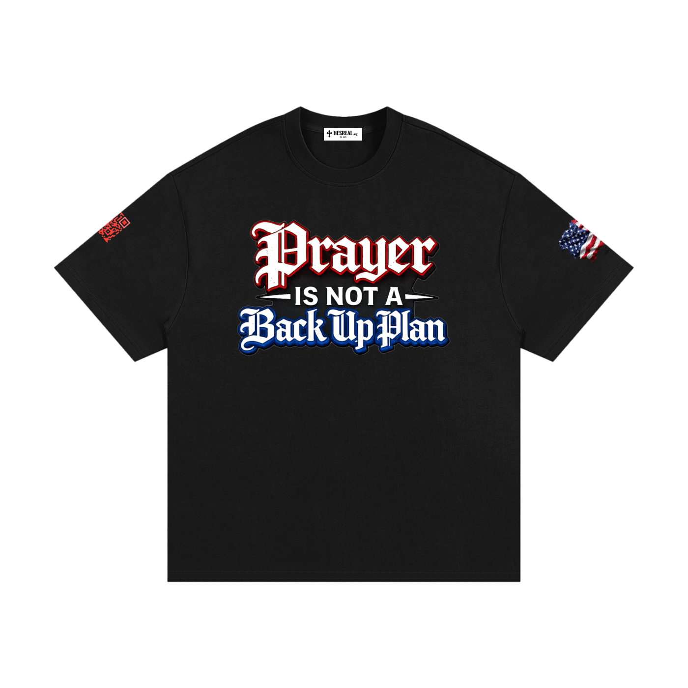 HESREAL "BattlePlan" Heavyweight Cotton T-Shirt