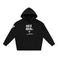 HES REAL Oversize Fleeced Hoodie