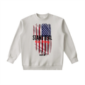 HES REAL "Stand Real" Heavyweight Crewneck Sweatshirt