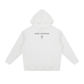 HESREAL "ONE NATION" Heavyweight Drop-Shoulder Hoodie