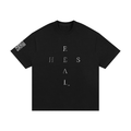 HES REAL  Heavyweight Cotton T-Shirt
