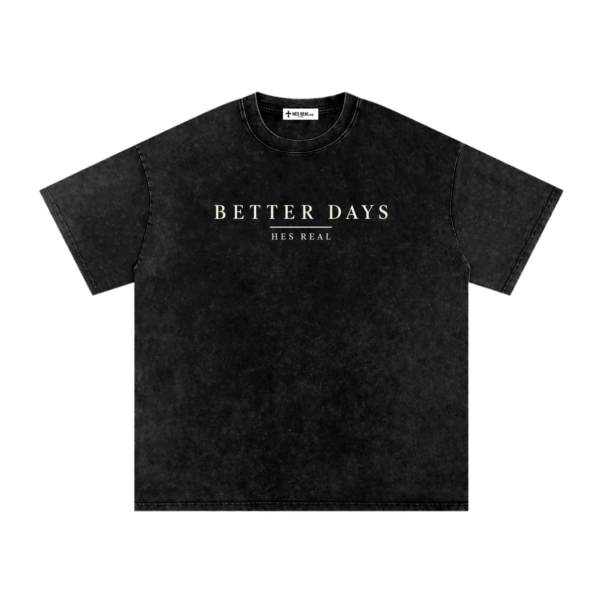 Better Days™ Snow Wash Oversized Tee